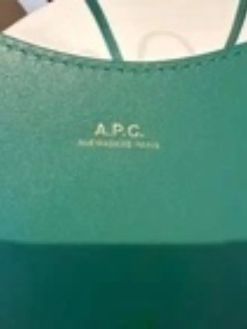 Green A.P.C. Crossbody or Phone Holder